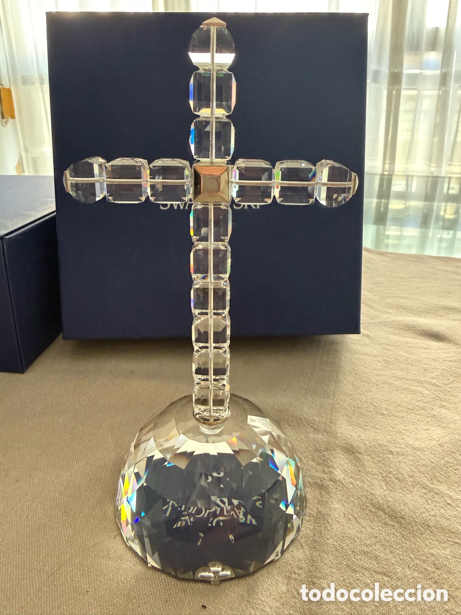 Coleccionismo: Swarovski Cruz de Luz Stefano Ricci Ref. 285865 Figura de Cristal