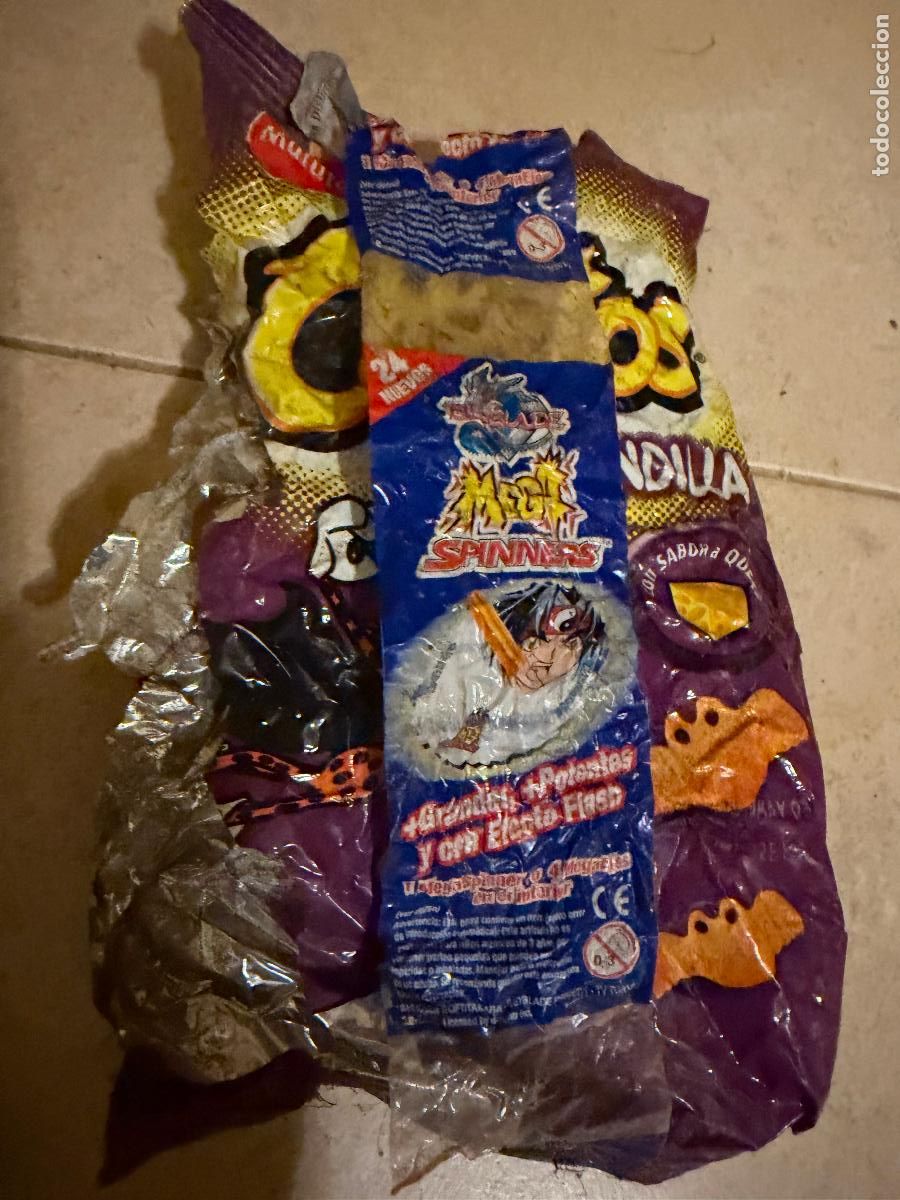 Coleccionismo: Envoltorio cheetos mega spinners