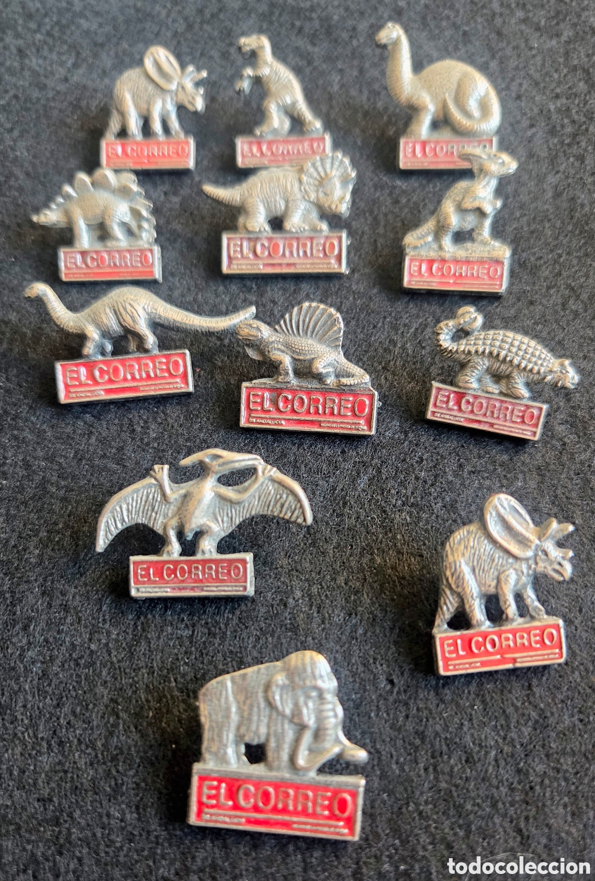 Sammeln: Lote Pins Dinisaurios. Vintage a&ntilde;os 90.