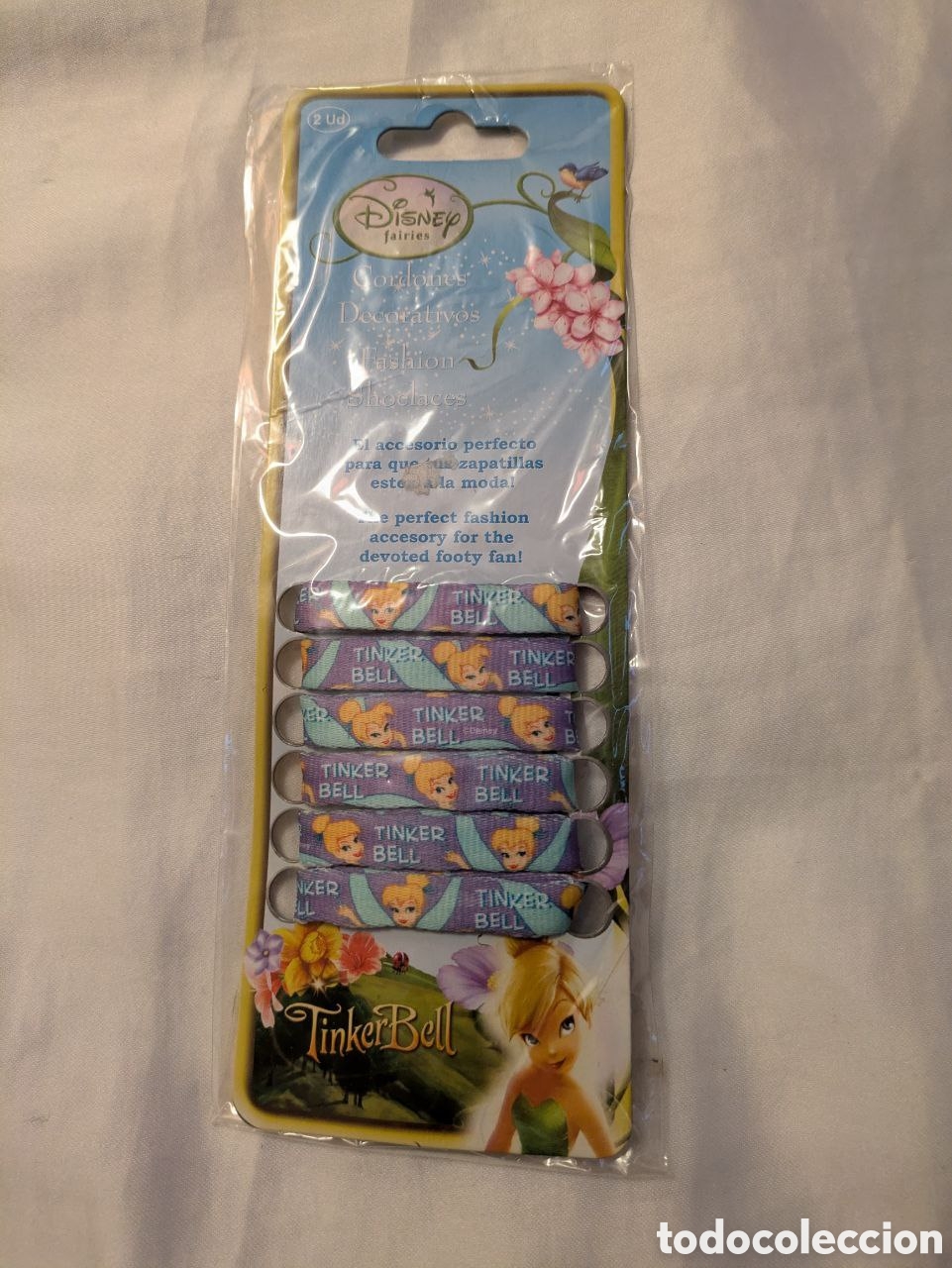 Coleccionismo: Rare cordones Campanilla Disney