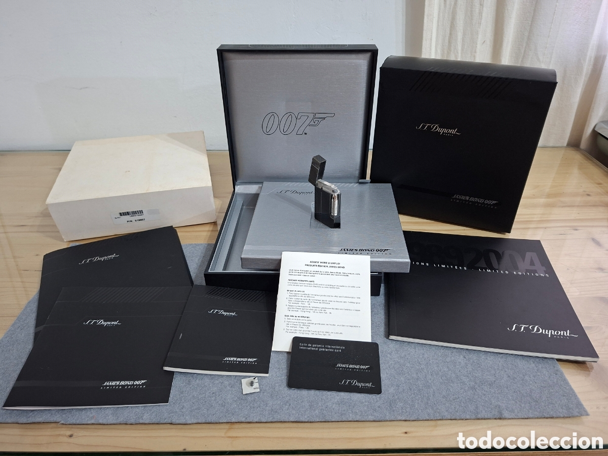 Coleccionismo: Encendedor Dupont Limited Edition James Bond 007