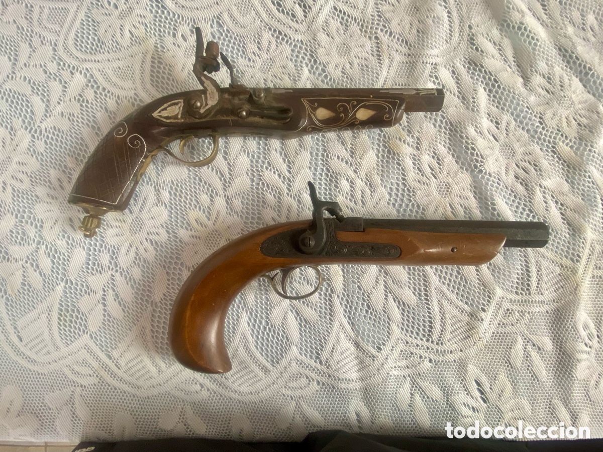Coleccionismo: Lote dos pistolas antiguas - Foto 1