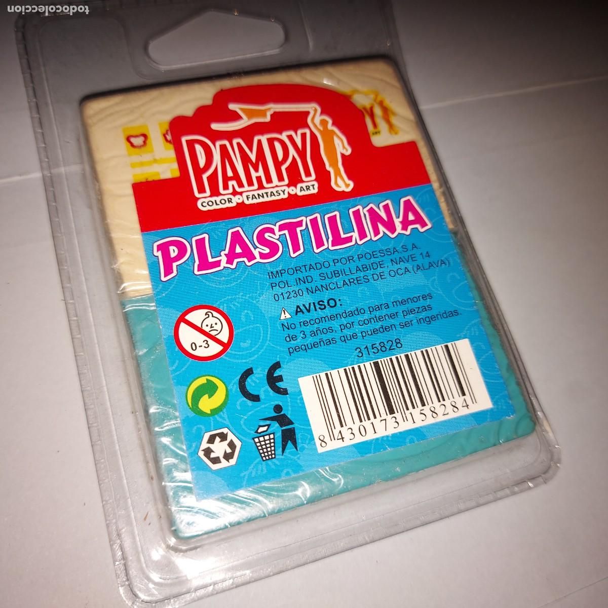 Collezionismo: ANTIGUA PLASTILINA PAMPY, 2 UNIDADES