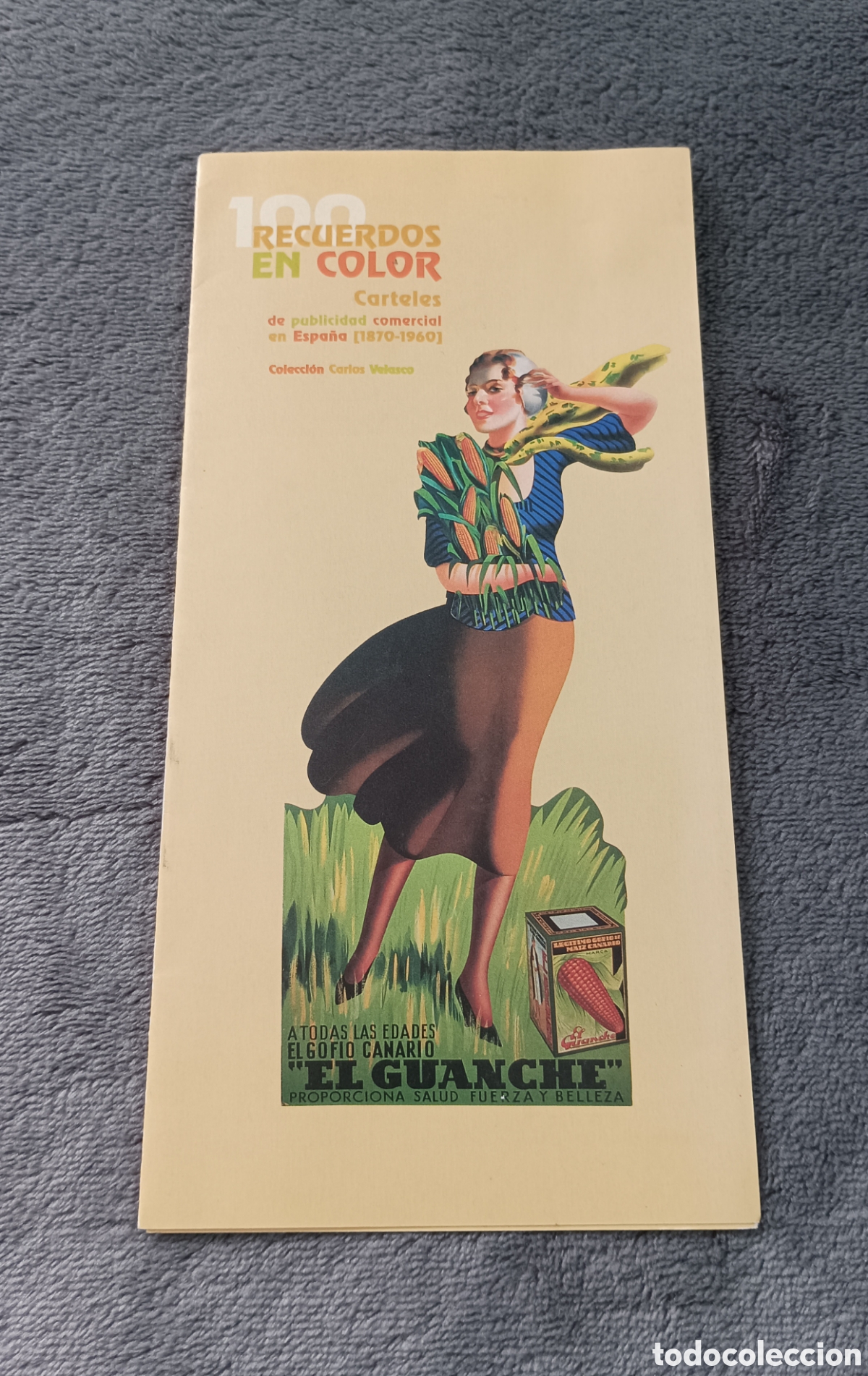 Coleccionismo: FOLLETO tr&iacute;ptico promocional - Exposici&oacute;n 100 RECUERDOS EN COLOR (Casa de Col&oacute;n, 2002). Buen estado