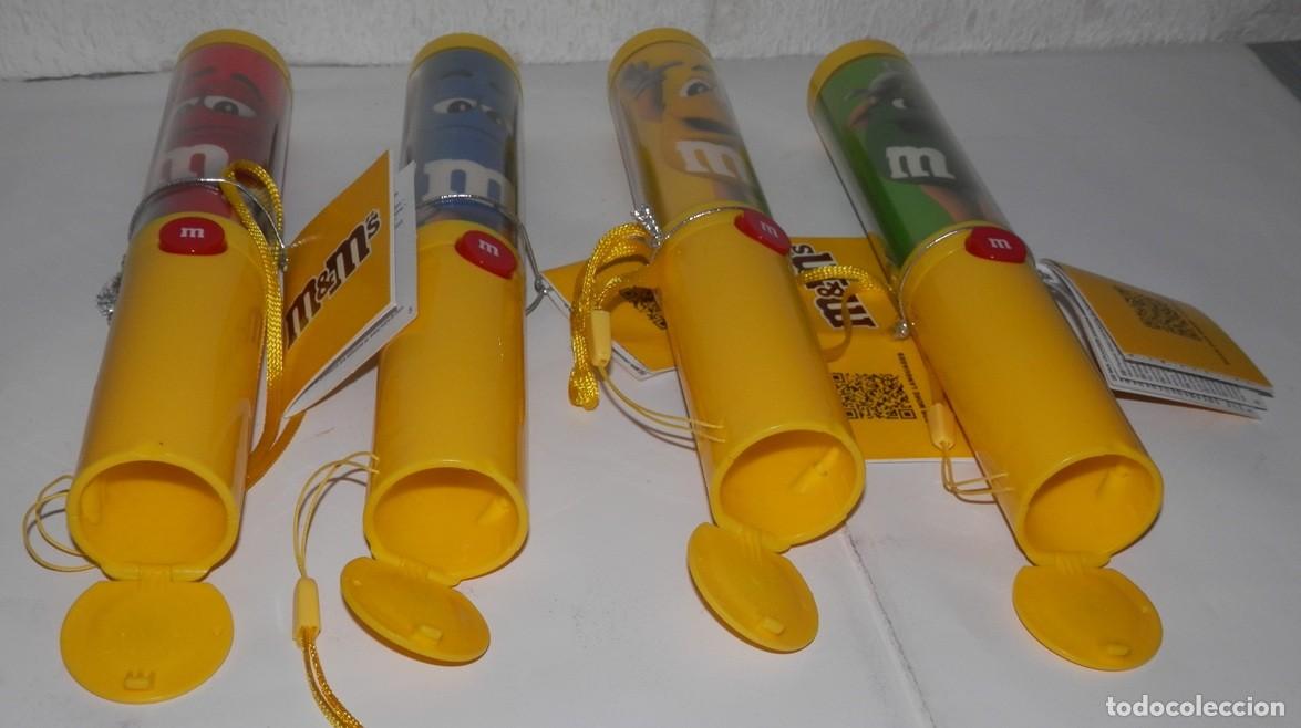 Coleccionismo: SERIE DE 4 DISPENSADORES/LINTERNAS DE LA M&M'S