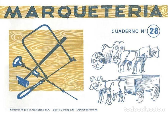 Coleccionismo: MARQUETERIA CUADERNO N&ordm; 28 - Foto 1