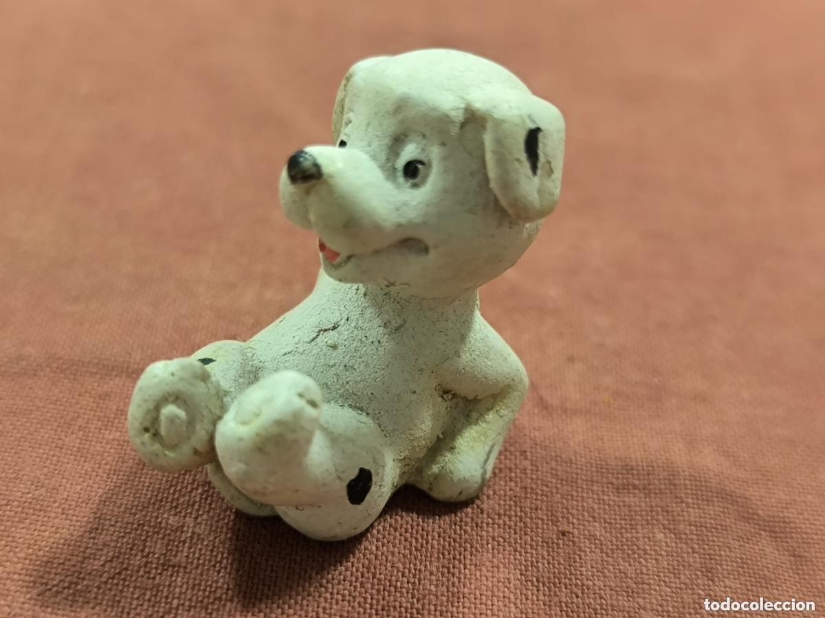 Coleccionismo: Figura Perrito D&aacute;lmata &ndash; Cachorro Decorativo de Resina para Colecci&oacute;n