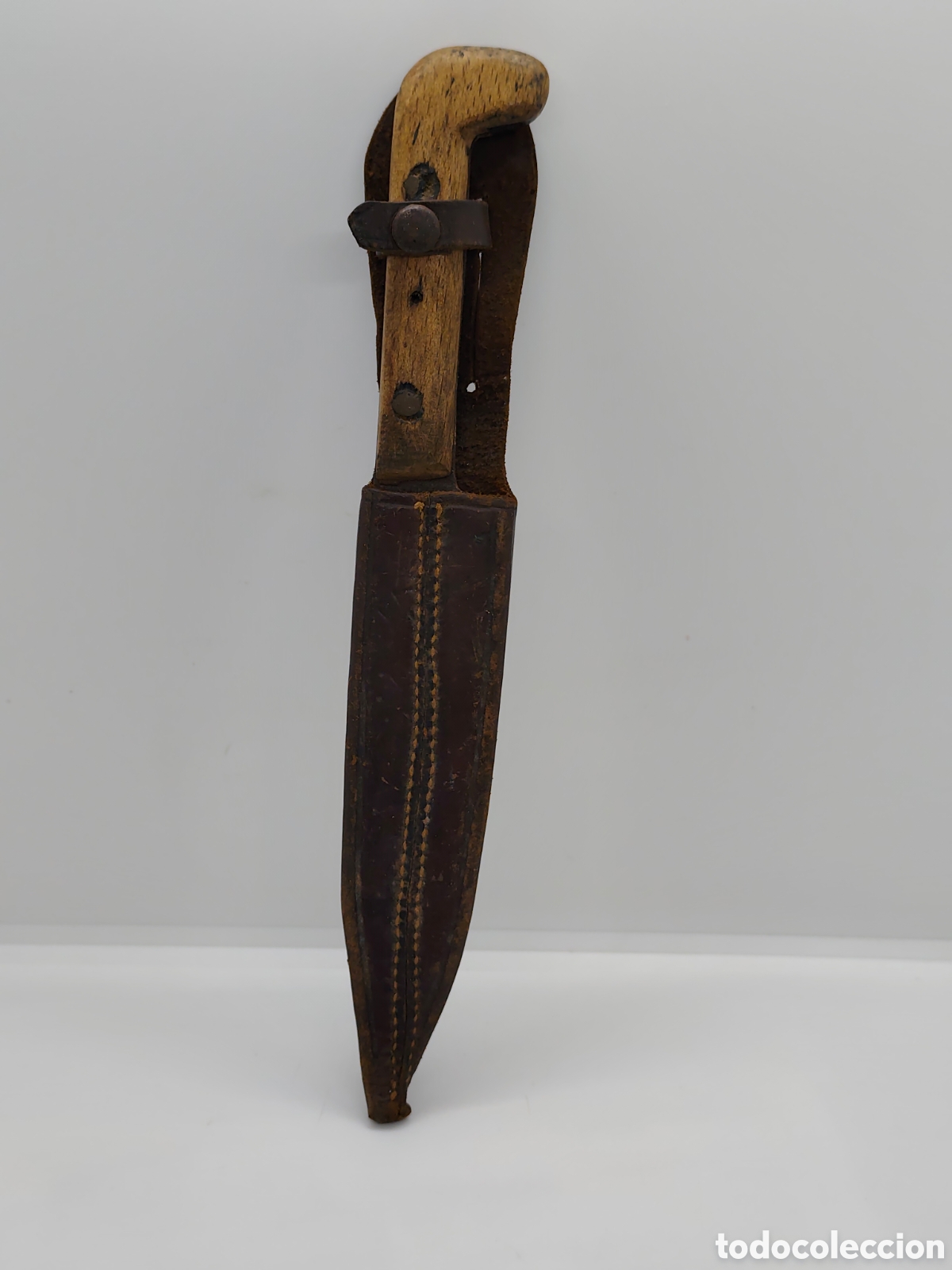 Coleccionismo: Antiguo Cuchillo Hecho a mano - Foto 1