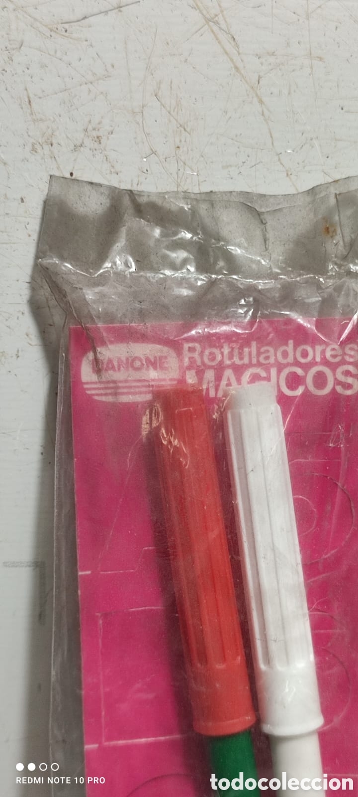 Coleccionismo: Danone, rotuladores m&aacute;gicos en su blister - Foto 2
