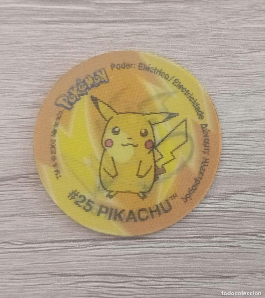 Coleccionismo: POK&Eacute;MON TAZO 2 MATUTANO HOLOGR&Aacute;FICO PIKACHU RAICHU