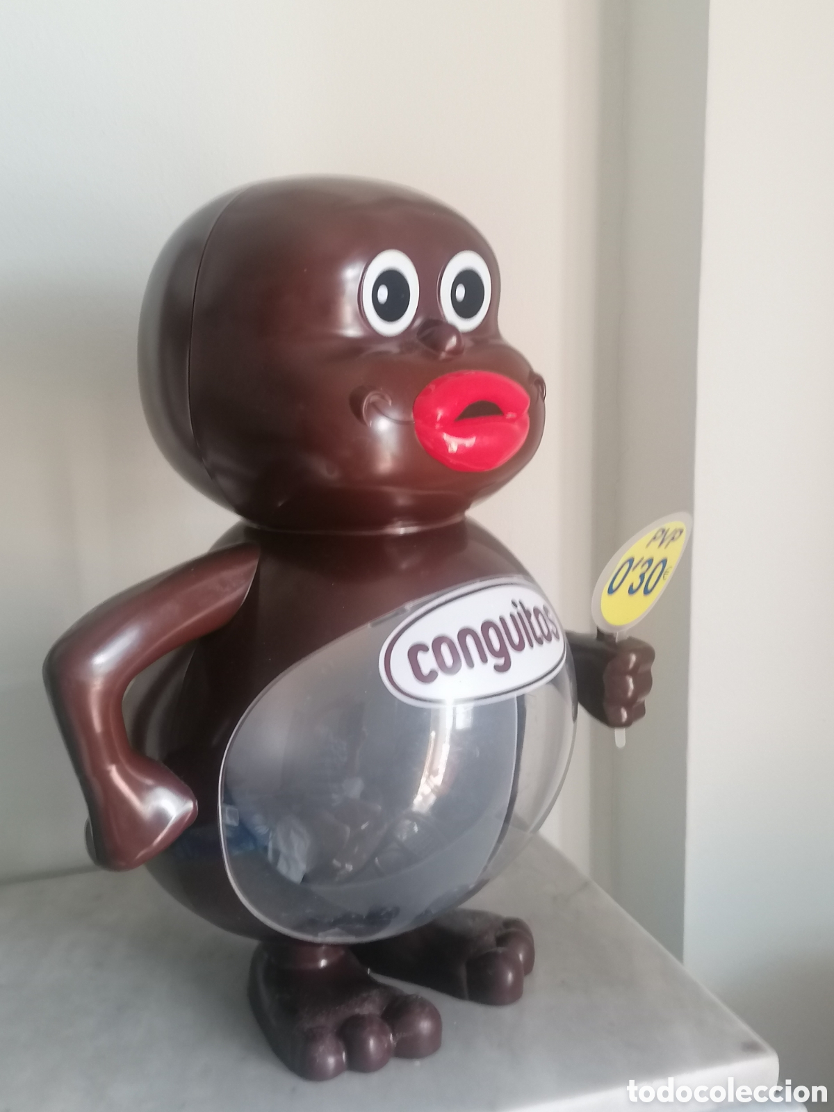 Coleccionismo: Mu&ntilde;eco expositor de Conguitos - Foto 2