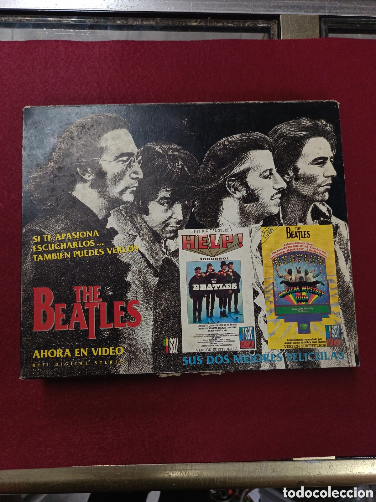Collezionismo: The Beatles, 2 vhs, sus dos mejores pel&iacute;culas. Help! Y Magical Mystery Tour
