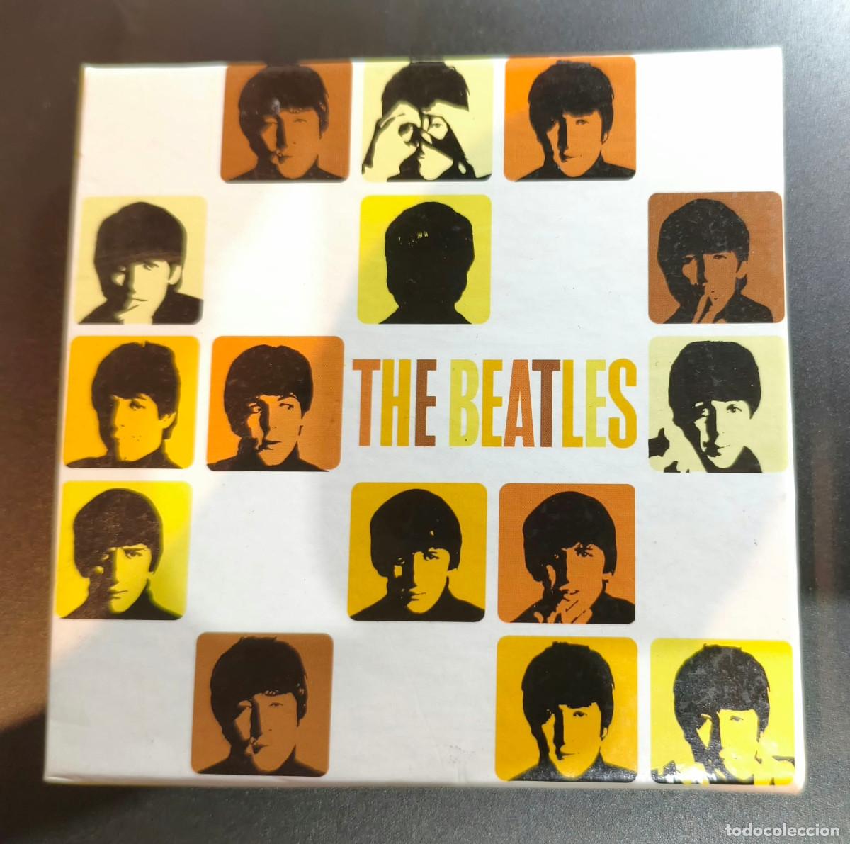 Coleccionismo: Beatles - Juego de 4 Posa Vasos - Oficial Apple