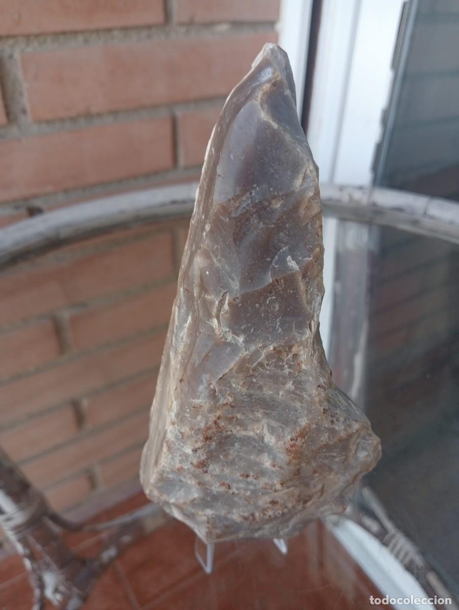 Colecionismo: UN CUCHILLO RASPADOR DE SILEx - 17 CMS. LOTE 148/1
