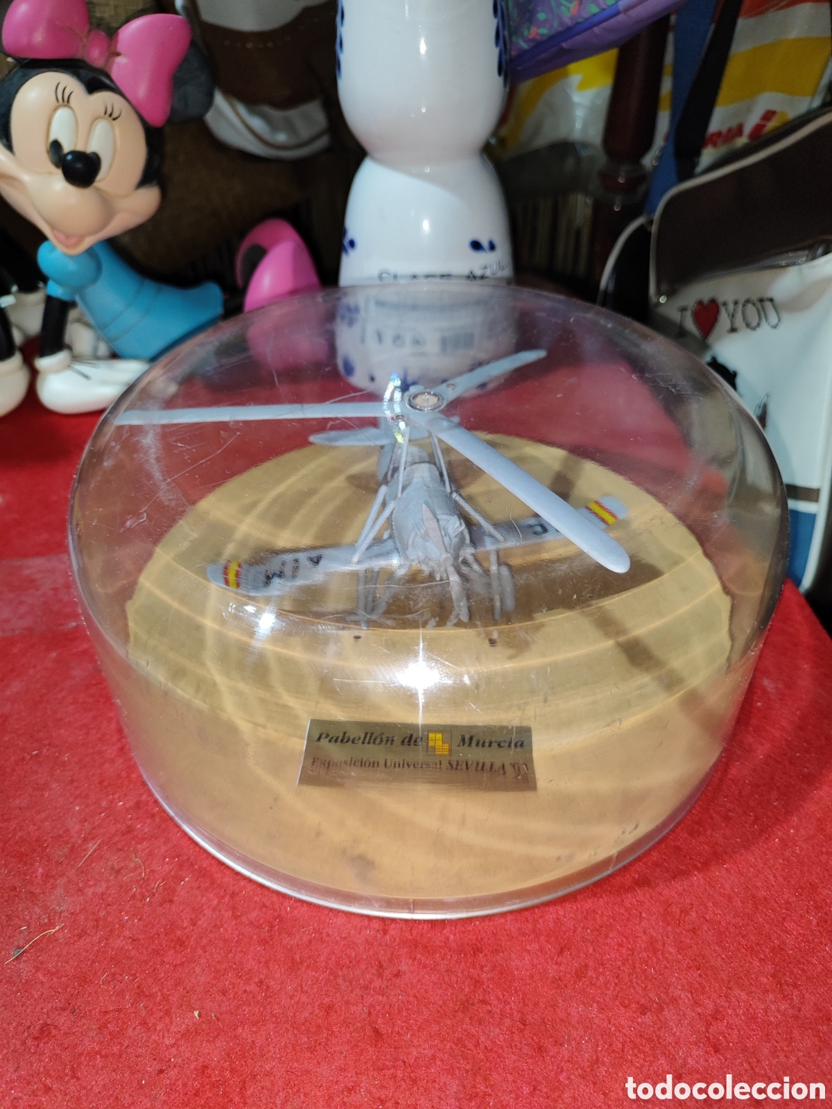 Coleccionismo: Autogiro De la Cierva Exposicion universal Sevilla 92 Pabell&oacute;n de Murcia