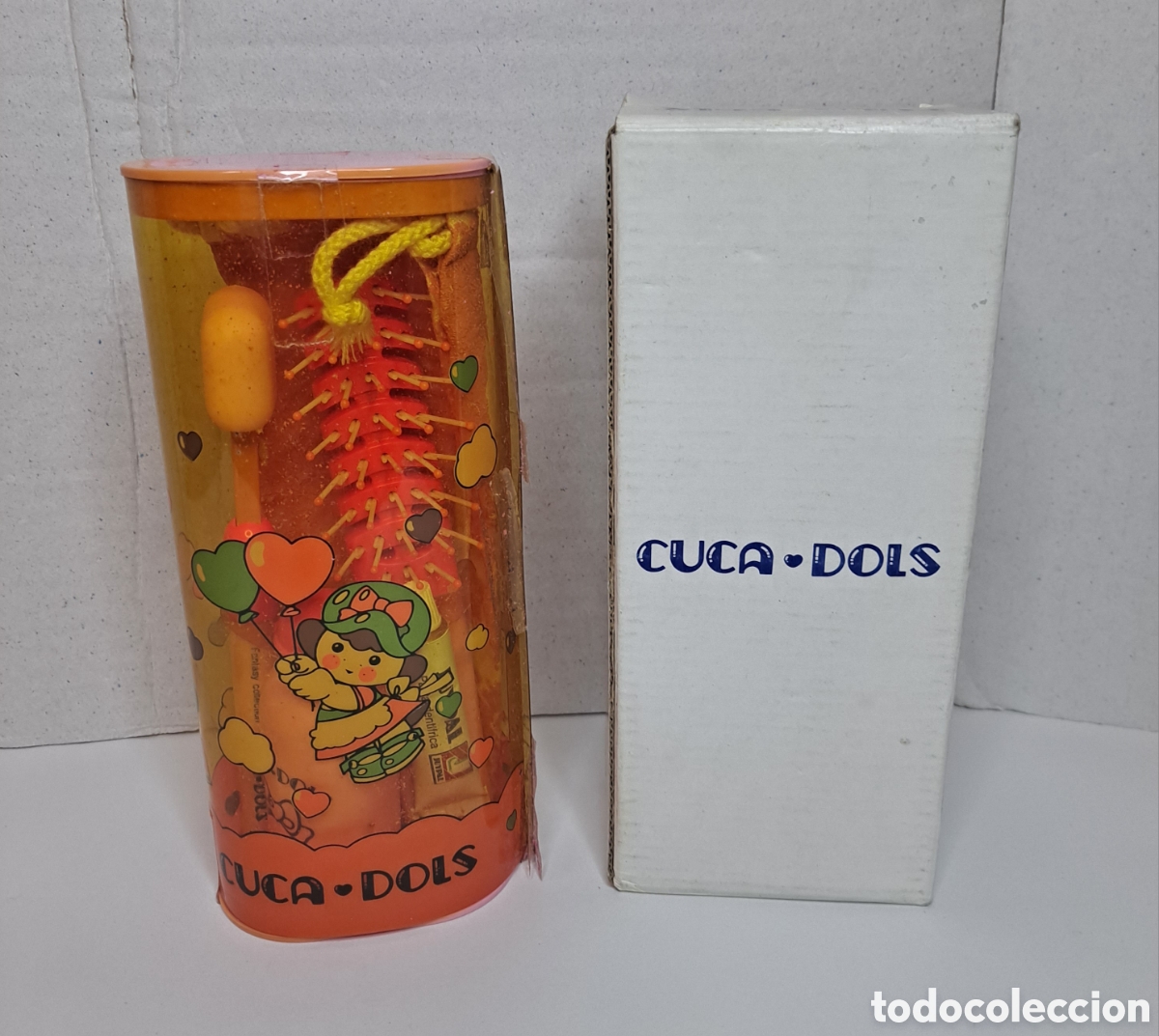 Coleccionismo: CUCA DOLS. SET DE ASEO. NUEVO EN CAJA. JUYPAL. REF 400. CEPILLO. FUNDA. CEPILLO DE DIENTES.