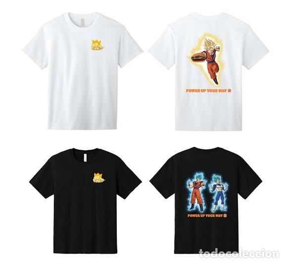 Sammeln: Camiseta Drag&oacute;n Ball Z &rdquo;Burguer King&rdquo; XL (modelo color negro)