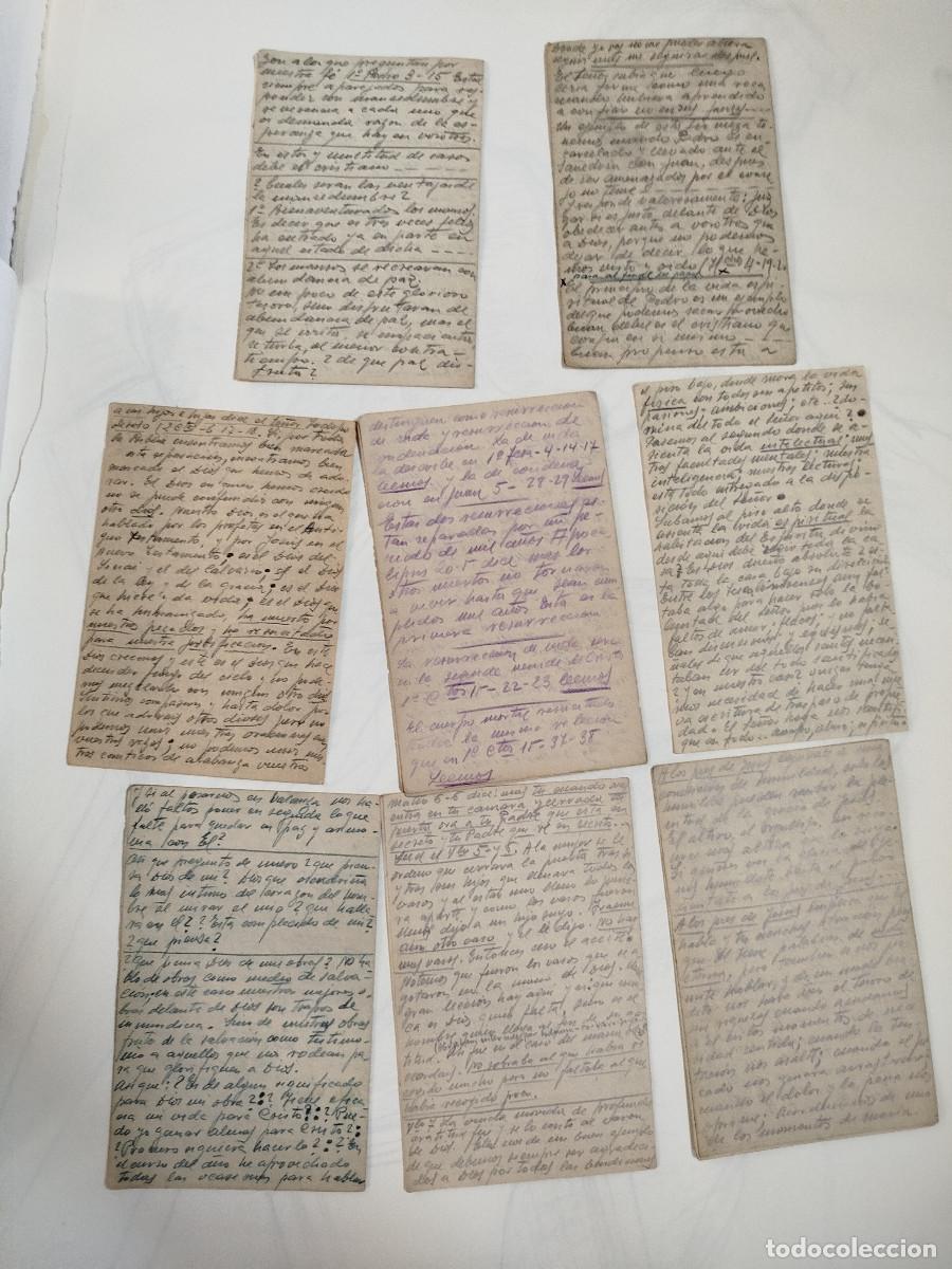 Coleccionismo: Lote 9 sermones manuscritos - Foto 2