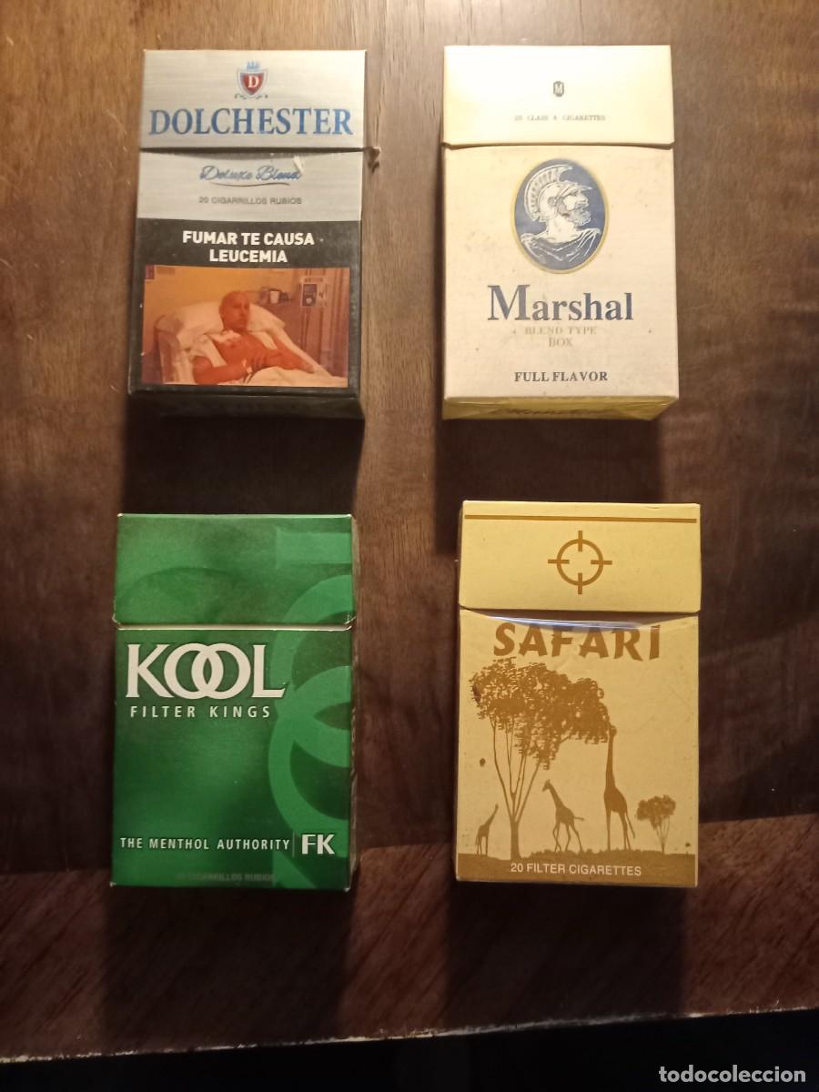 Coleccionismo: MARQUILLAS DE CIGARRILLOS - LOTE DE 4 -