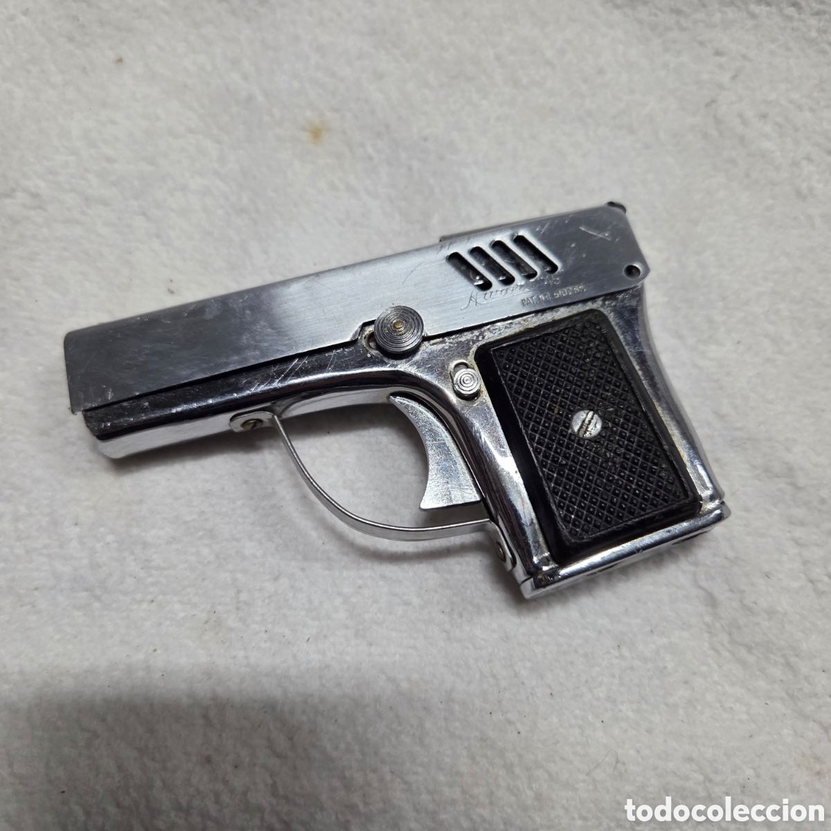 Sammeln: Mechero Vintage Penguin Aurora 45 - Encendedor Pistola A&ntilde;os 60 (Jap&oacute;n)