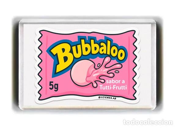 Sammeln: IMAN ACRILICO NEVERA - PUBLICIDAD - CHICLE BUBBALOO