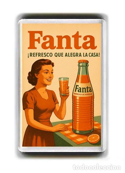 Sammeln: IMAN ACRILICO NEVERA - PUBLICIDAD RETRO - FANTA