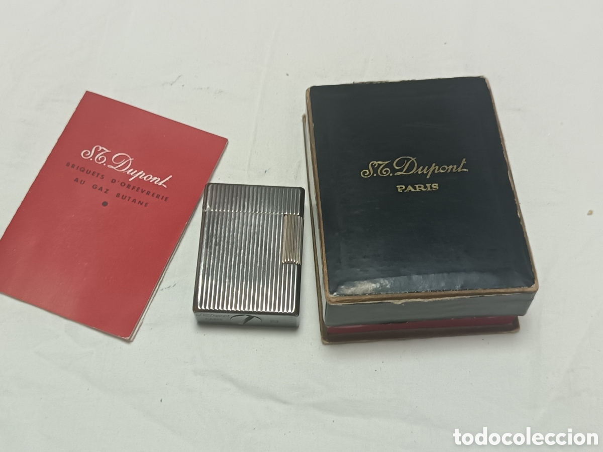 Collecting: ANTIGUO S.T.DUPONT, CHAPADO EN PLATA, A&Ntilde;OS 60-70, SEAT