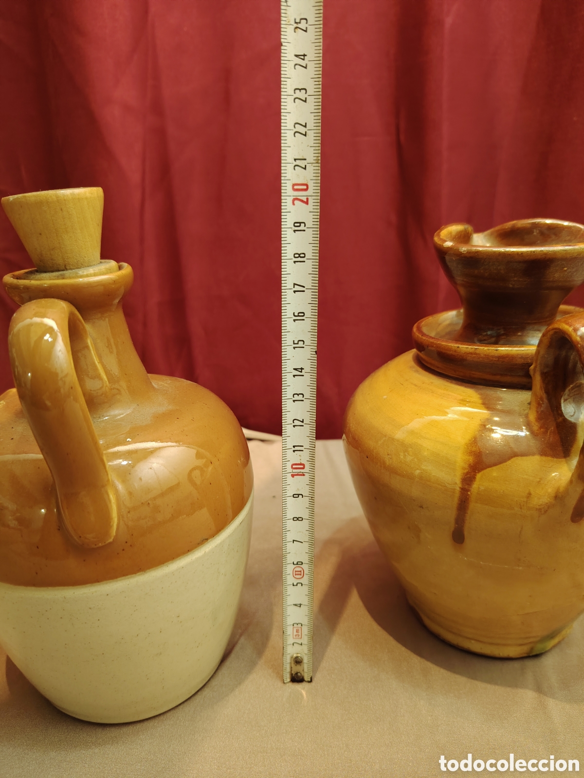 Coleccionismo: Lote de 3 jarras antiguas - Foto 8