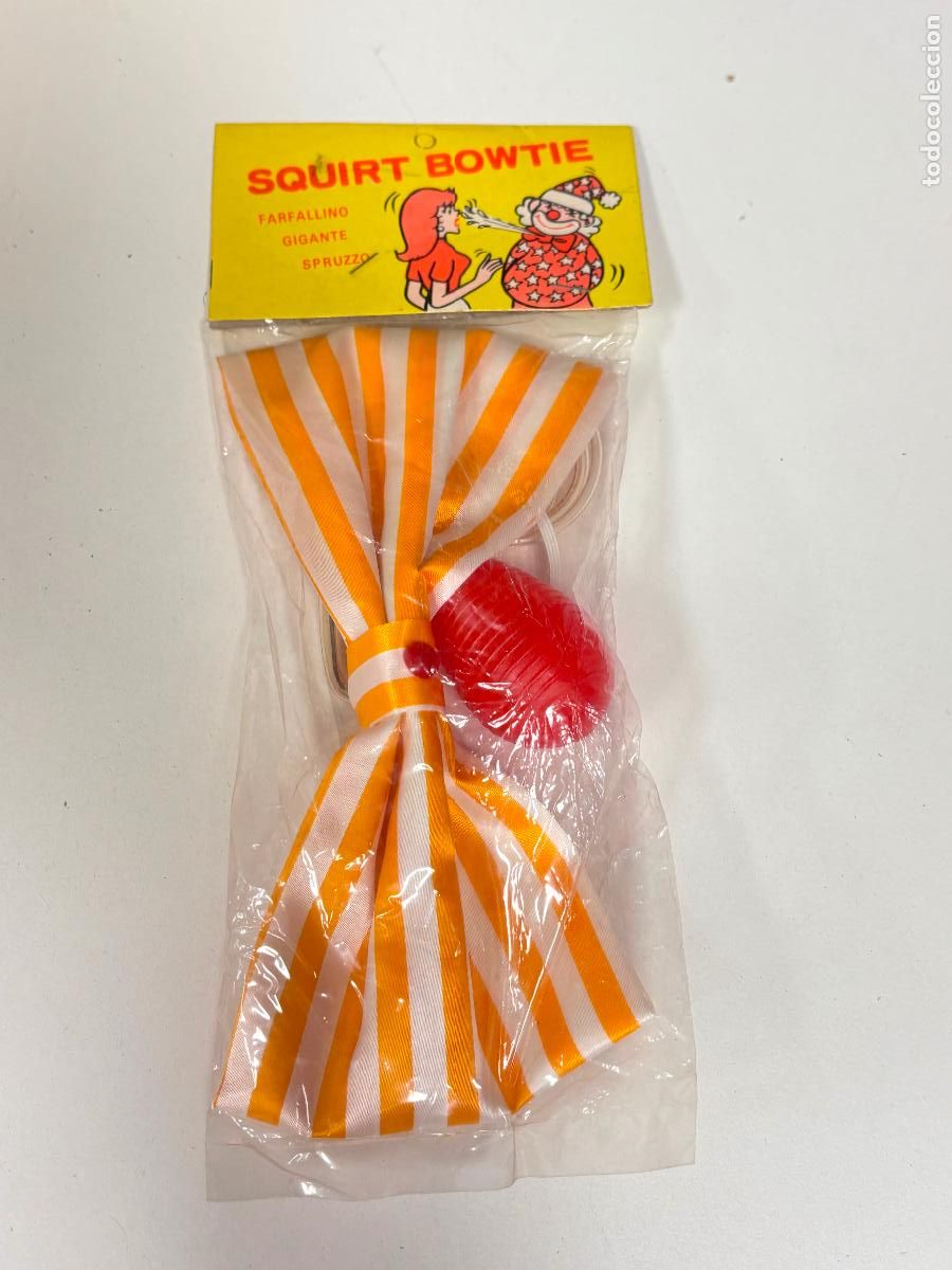 Sammeln: corbata de goma con spray de agua