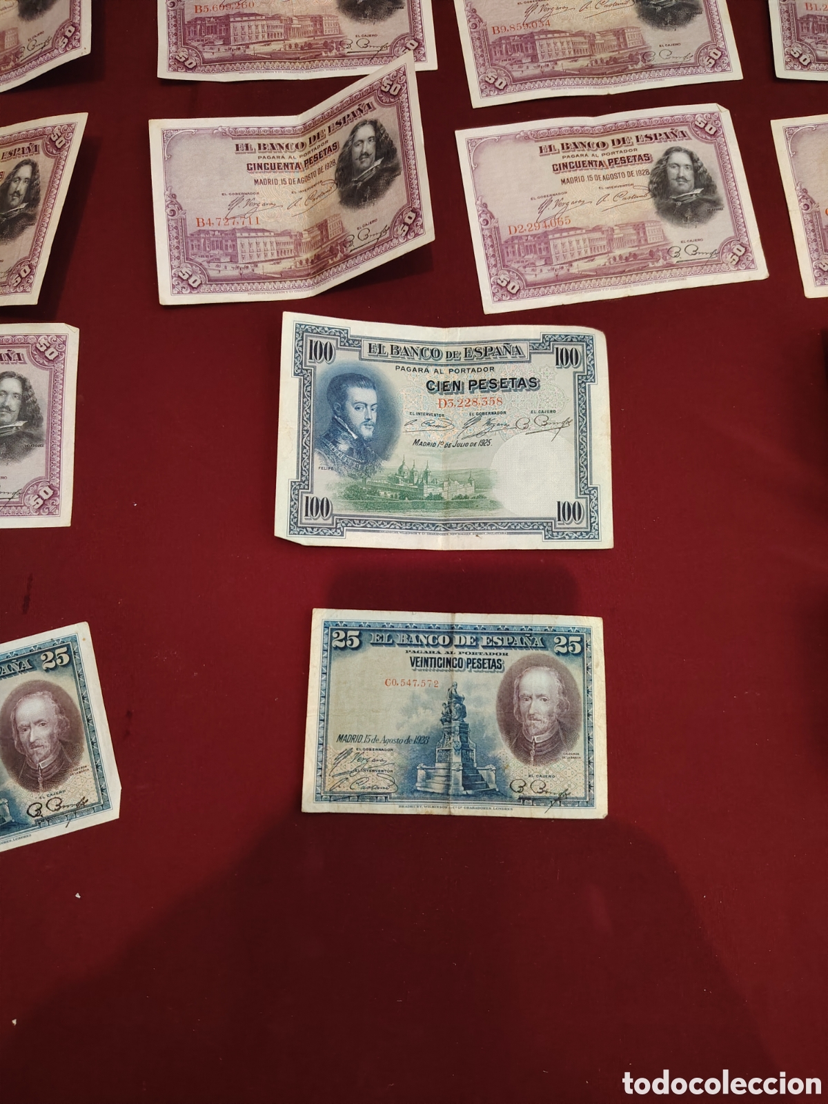Coleccionismo: Lote de billetes de pesetas - Foto 5