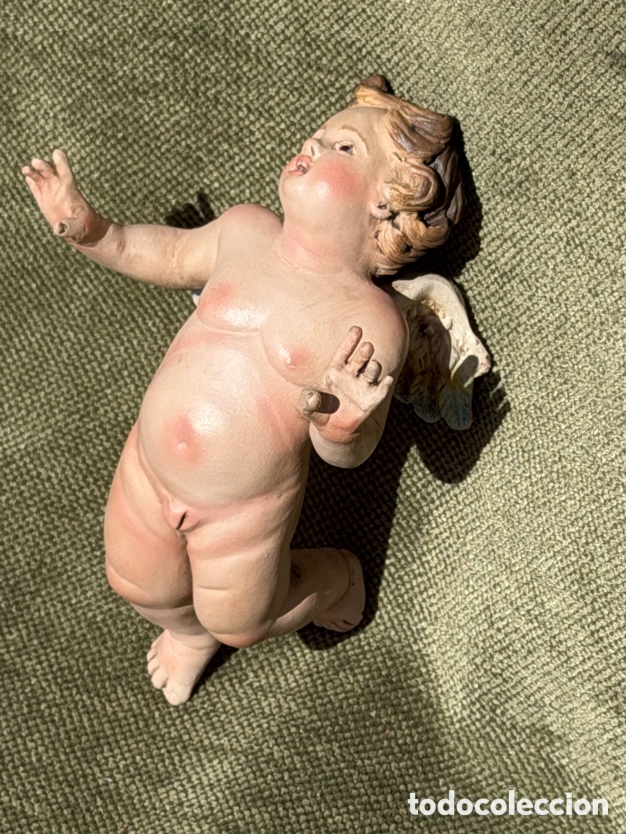 Coleccionismo: Querub&iacute;n / Puti de cuerpo entero - Foto 3