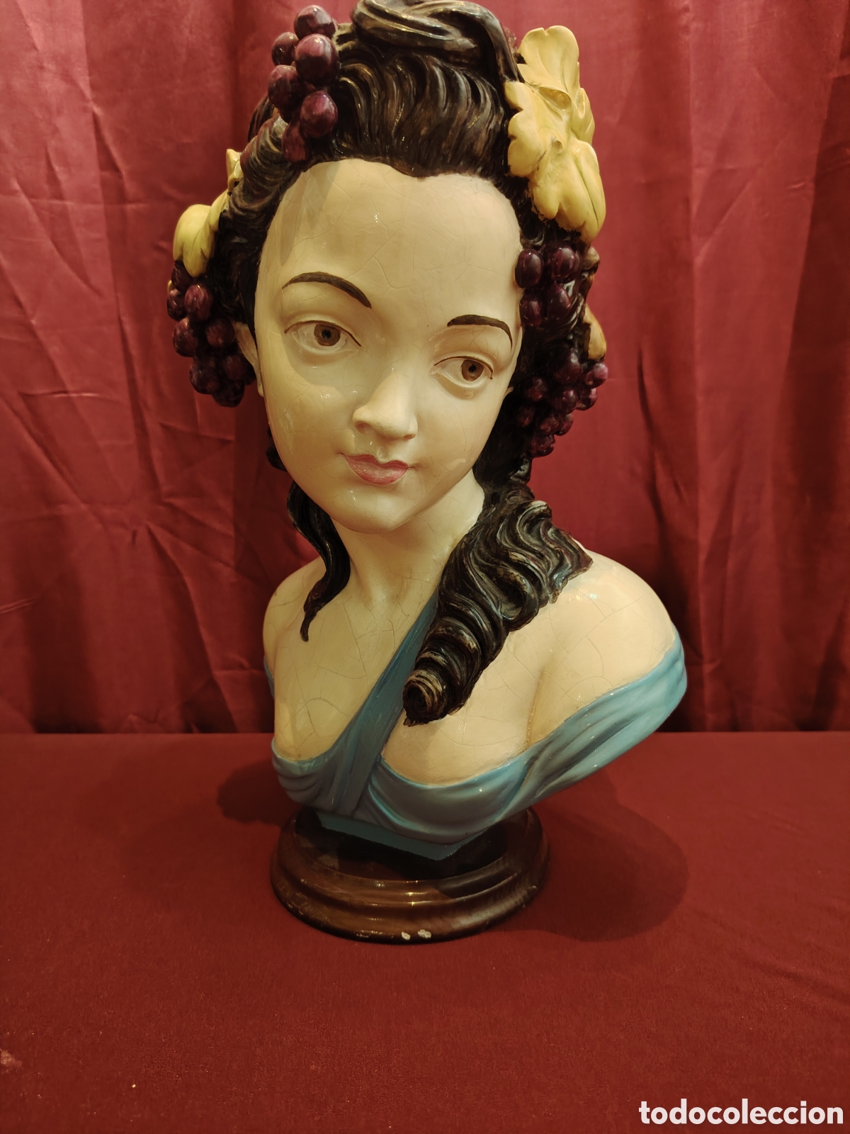 Collecting: Bonito y antiguo busto de una mujer