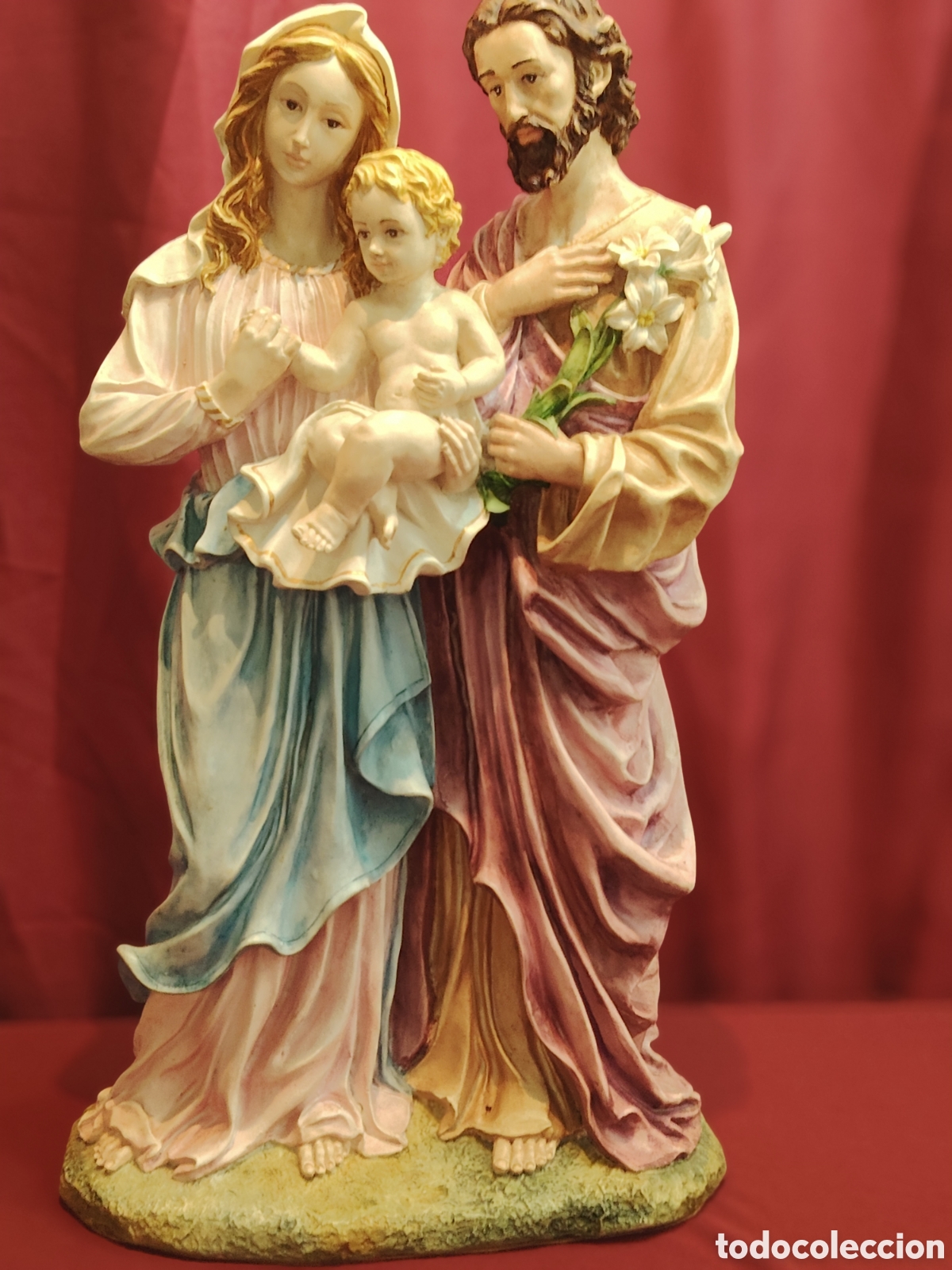 Collecting: Antigua figura religiosa mu&iacute; pesada