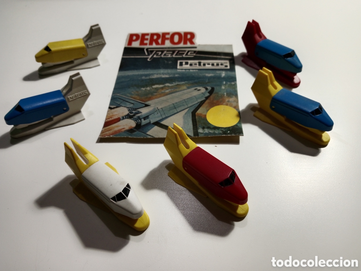 Collectionnisme: 6 PERFORADORAS PETRUS TRANSBORDADOR ESPACIAL. RETRO VINTAGE