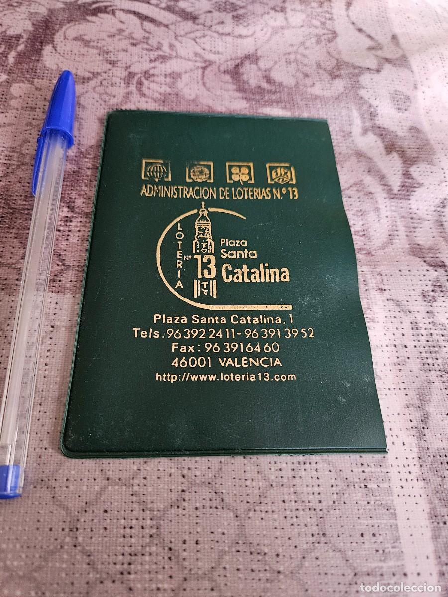 Collecting: Cartera/ Funda De Pl&aacute;stico Porte D&eacute;cimos Loter&iacute;a De La Administraci&oacute;n N&ordm; 13 De Valencia.