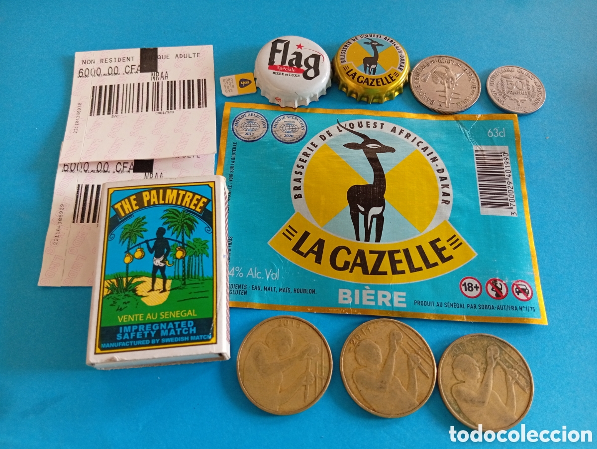 Colecionismo: Lote de objetos de Senegal