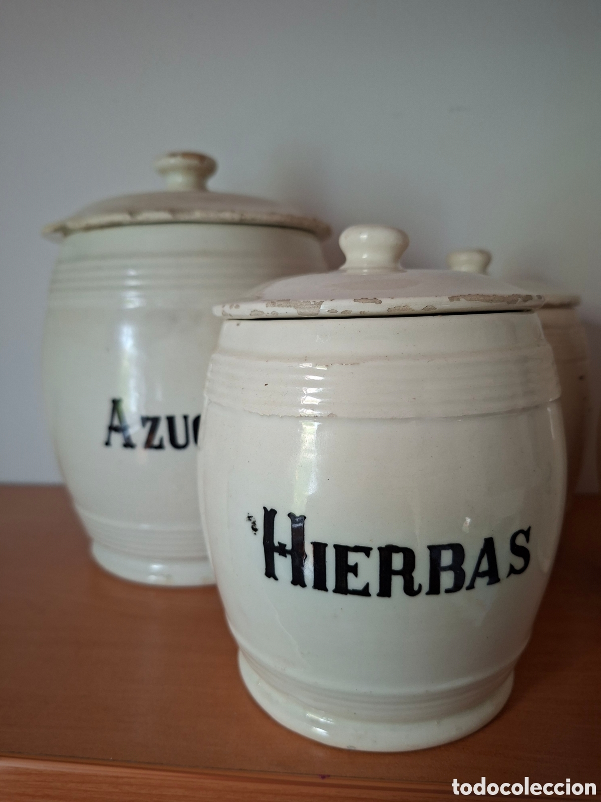Coleccionismo: Tarros antiguos cocina - Foto 2