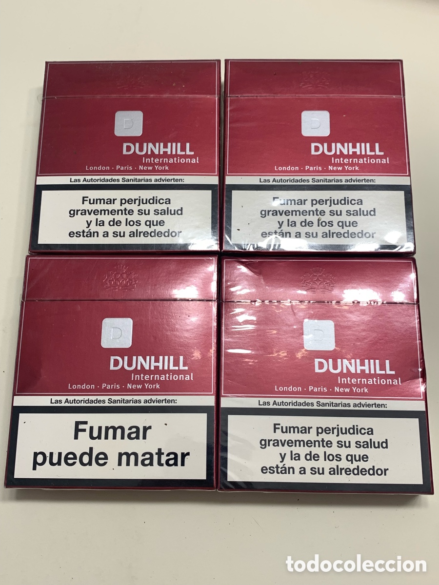 Collezionismo: Lote x4 Cajas DUNHILL INTERNATIONAL