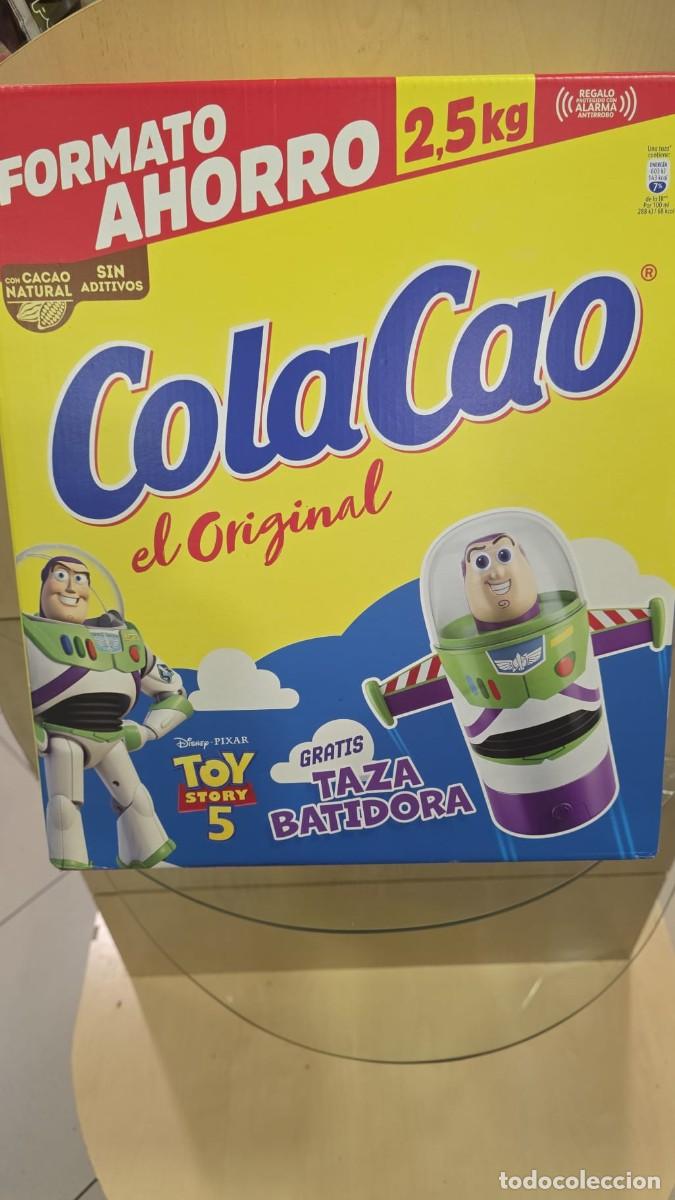 Collezionismo: Taza Batidora Buzz Lightyear de Toy Story ColaCao Original, Cacao Soluble Natural