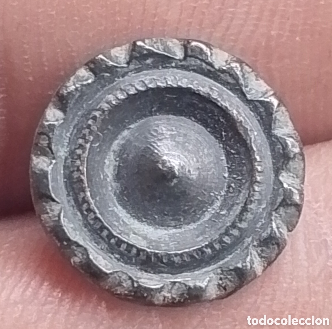 Coleccionismo: A-Boton hisp&aacute;nico serie C&iacute;rculos tipo G33.1a