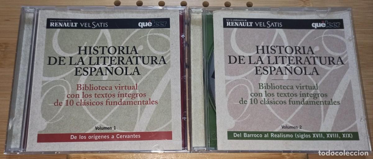 Collecting: Lote 2 CD-ROM Historia De La Literatura Espanola Instituto Cervantes Que Leer 20 Clasicos