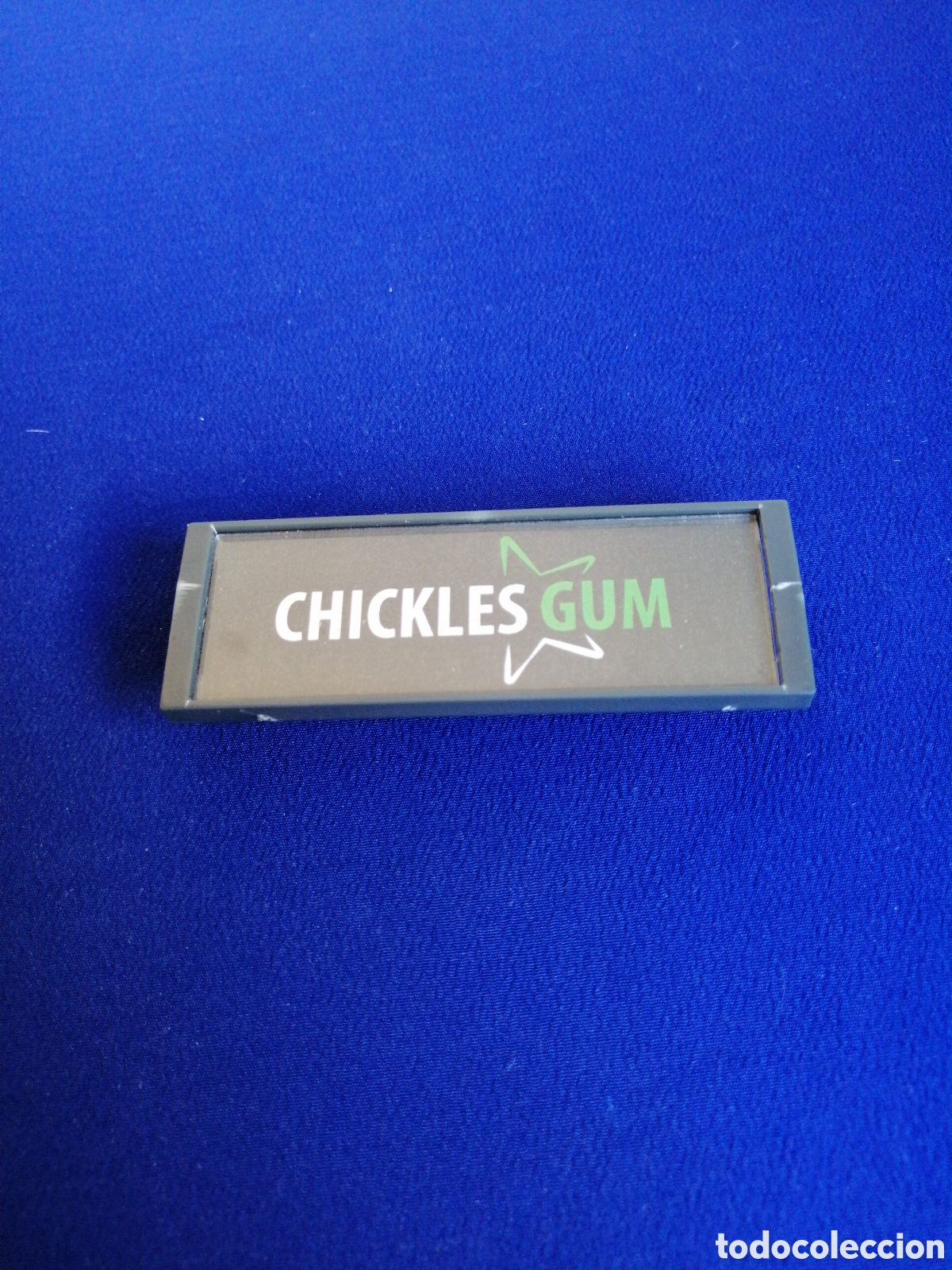 Colecionismo: CHICKLES GUM PLACA DE PL&Aacute;STICO IDENTIFICATIVA