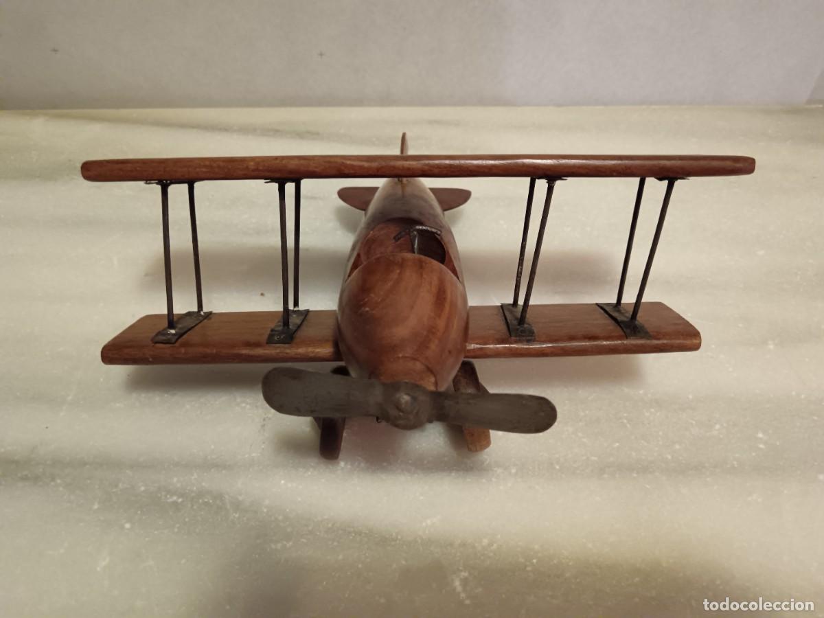 Colecionismo: ANTIGUA MAQUETA DE AVI&Oacute;N MADERA