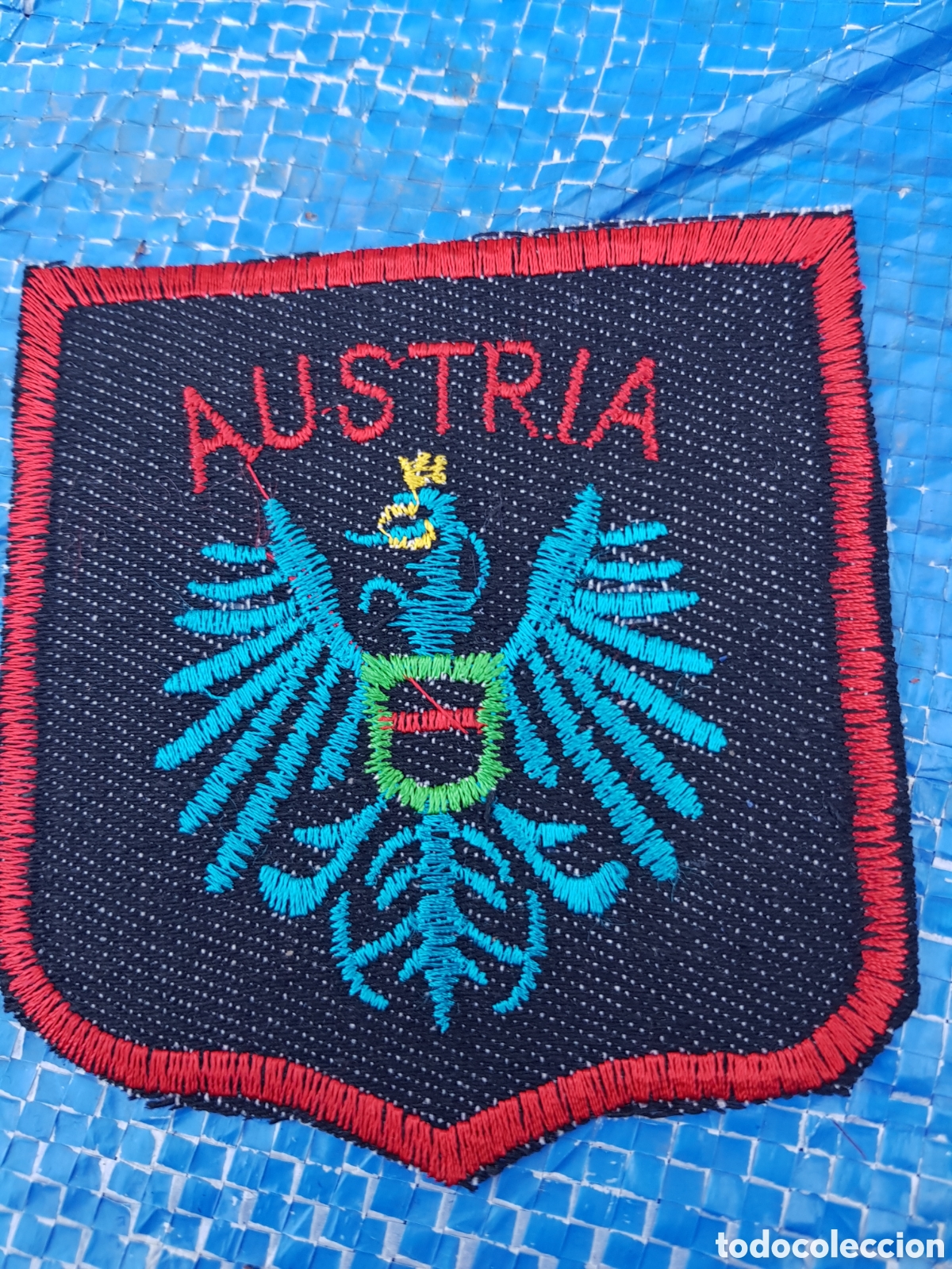 Collezionismo: PARCHE BORDADO DE AUSTRIA