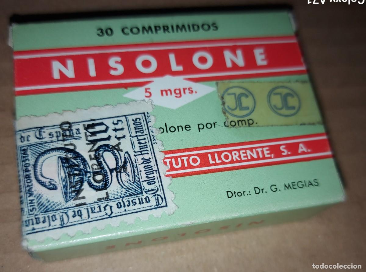 Coleccionismo: PREDNISOLONA, NILOSONE, ANTIGUO MEDICAMENTO DE FARMACIA
