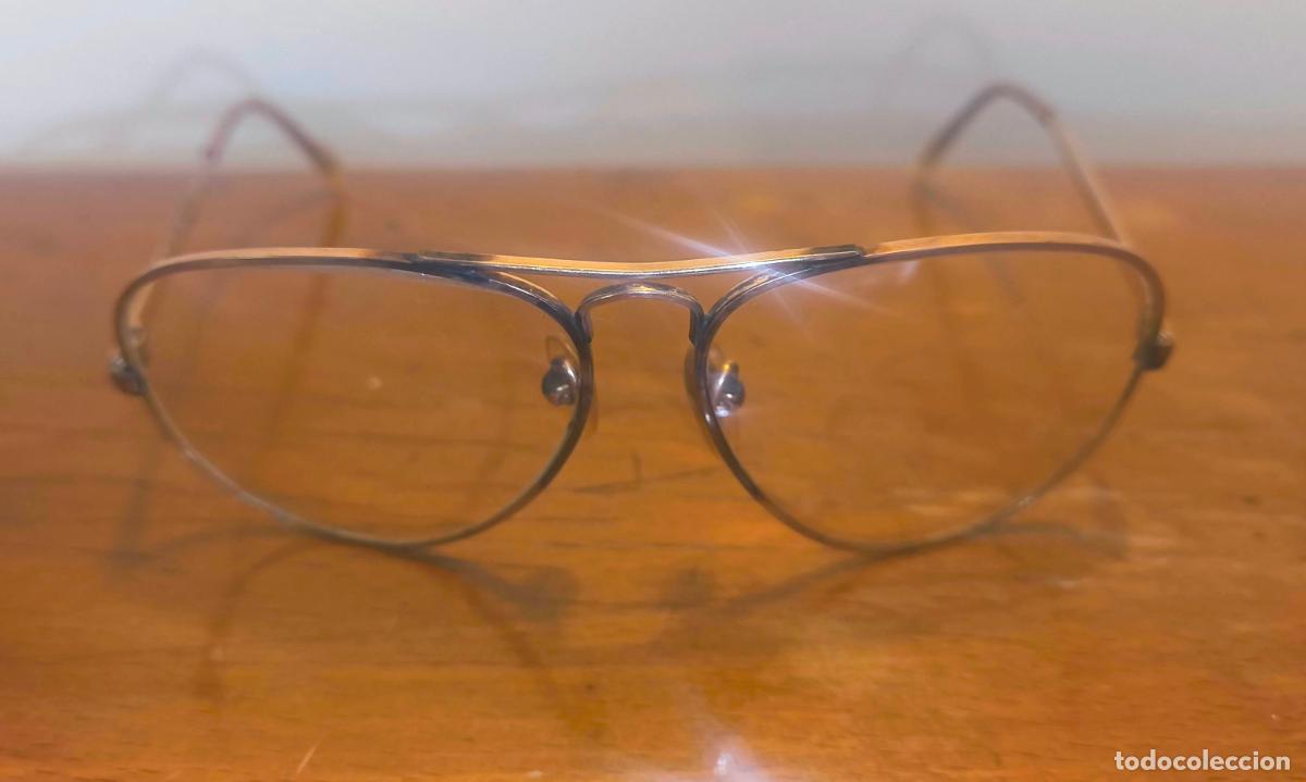 Coleccionismo: GAFAS VINTAGE INDO AUSTIN / MONTURA MET&Aacute;LICA AVIADOR / A&Ntilde;OS 70-80