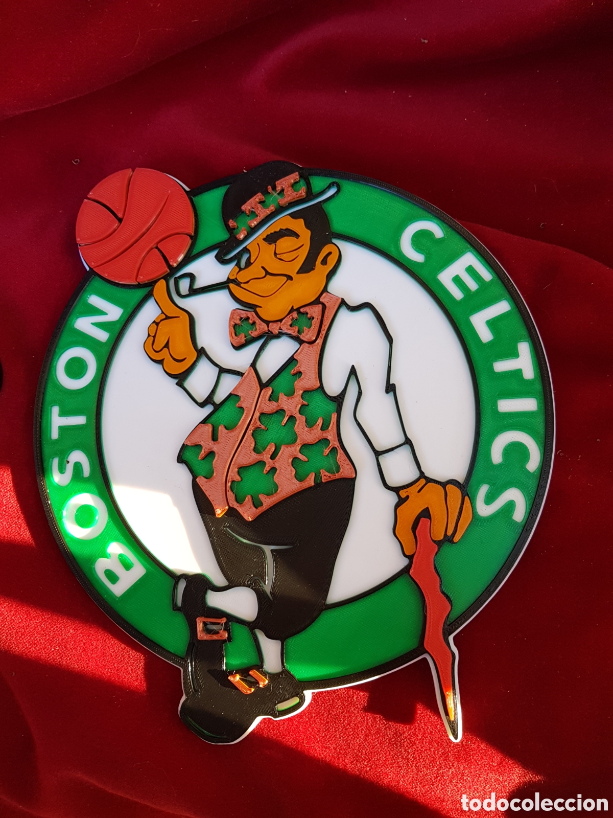 Colecionismo: PLACA EN RELIEVE CELTICS BOSTON