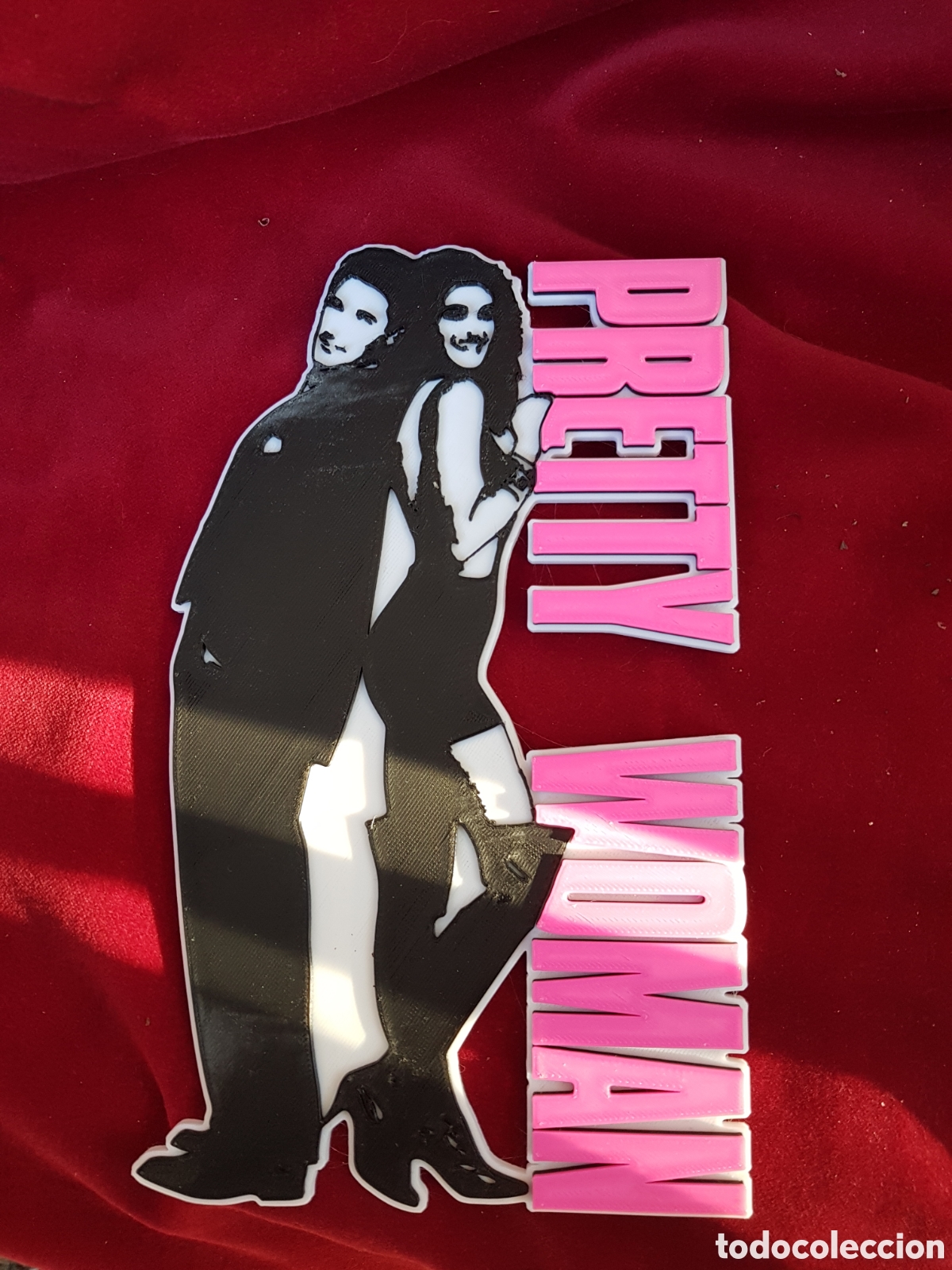 Coleccionismo: PLACA EN RELIEVE DE PRETTY WOMAN