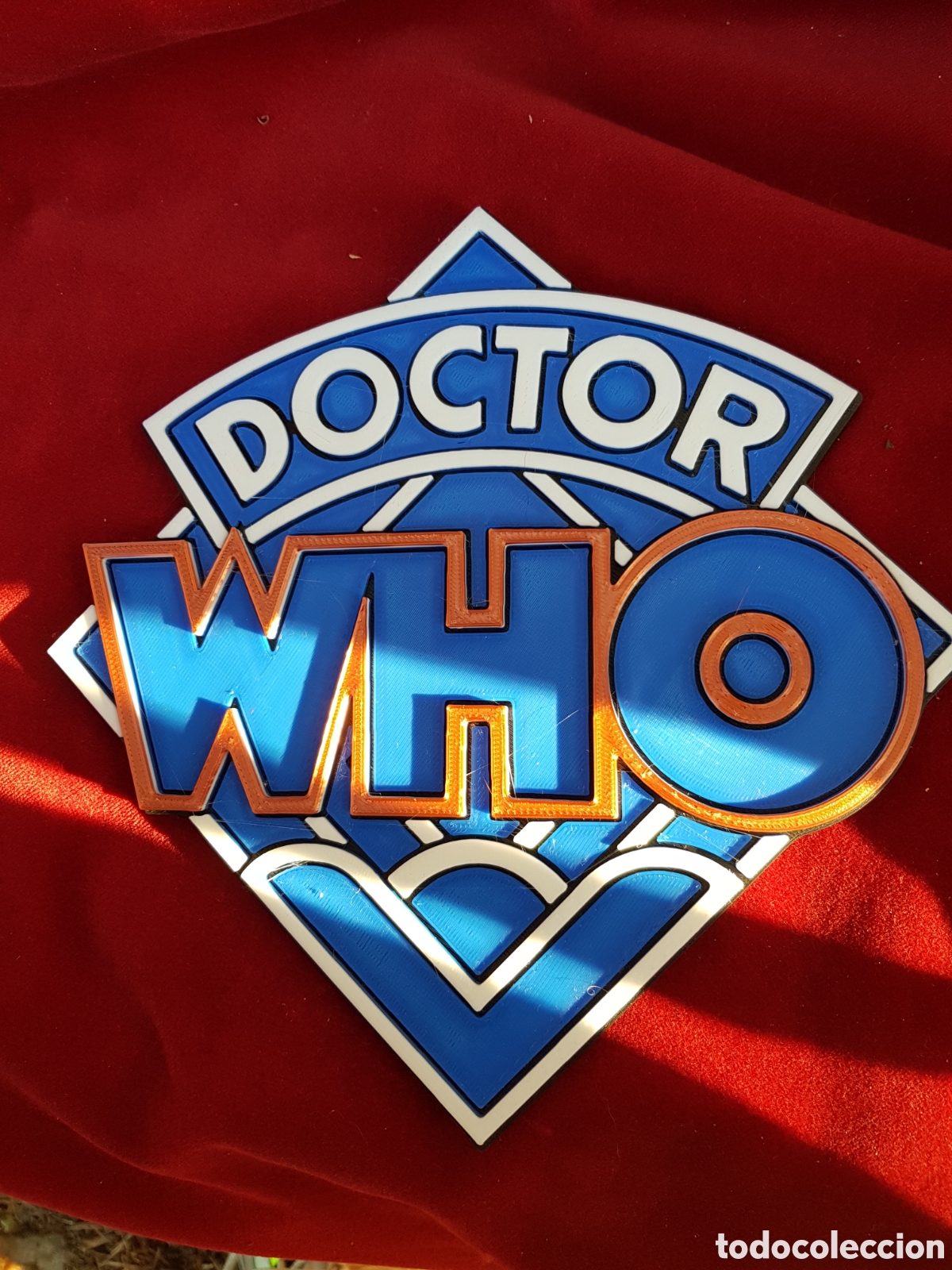 Coleccionismo: PLACA EN RELIEVE DEL DOCTOR WHO