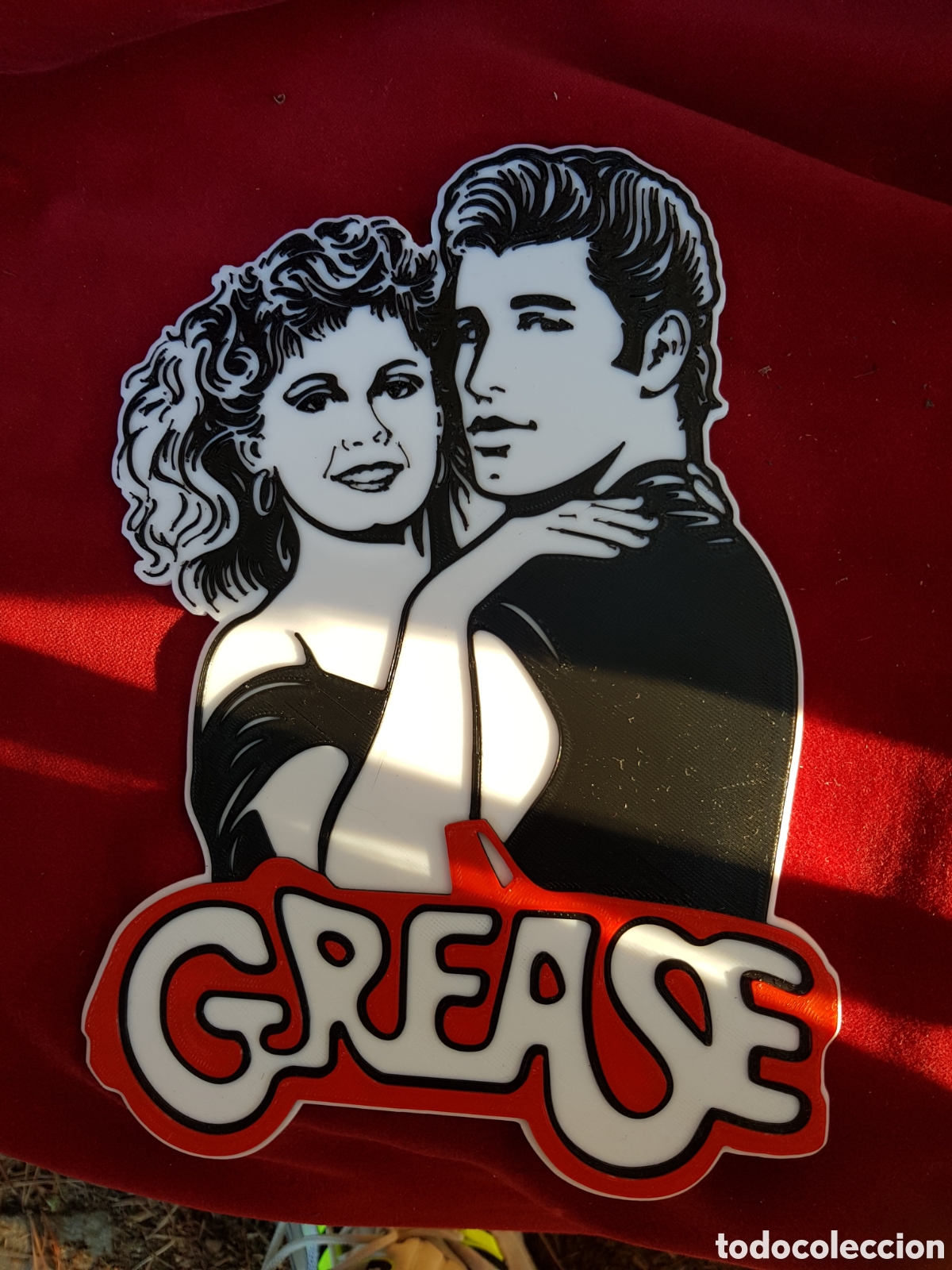 Coleccionismo: PLACA EN RELIEVE DE GREASE